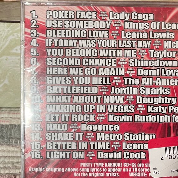 Super Hits 13 - Party Tyme Karaoke - New Sealed  CD - Picture 2 of 2